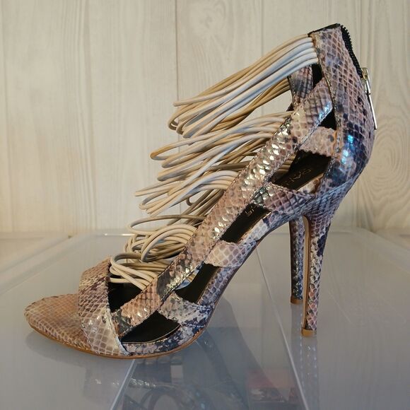 Kendall & Kylie Madden Girl Size 9 Reptile Print Women's Heels Danila READ - Picture 4 of 16